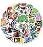 Shaman King - Set De 50 Stickers / Calcomanias / Pegatinas - Miniatura 3