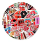 Coca Cola Set De 50 Stickers / Calcomanias / Pegatinas - Miniatura 3