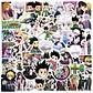 Hunter X Hunter - Set De 50 Stickers / Calcomanias - Miniatura 3