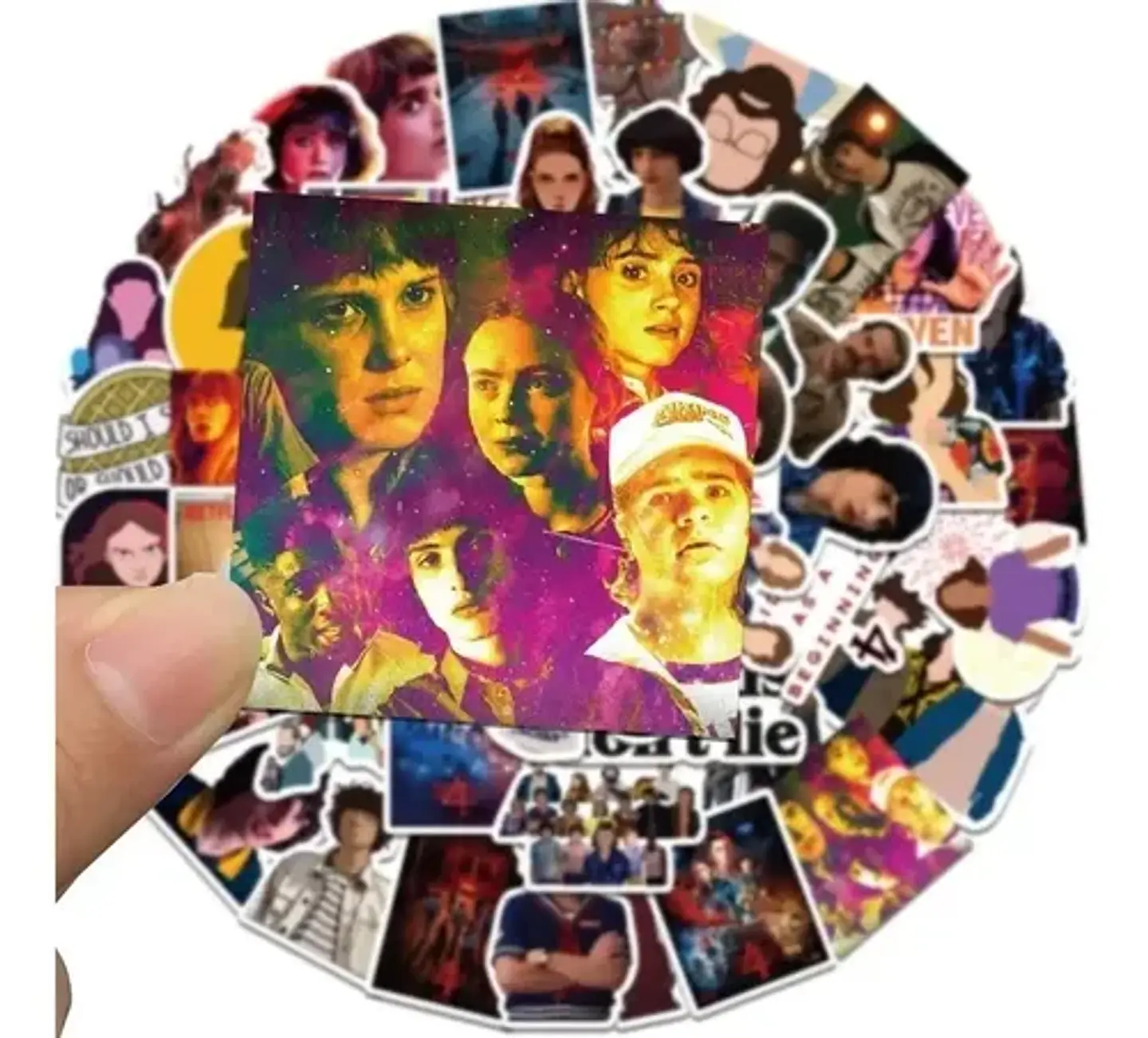 Stranger Things - Set De 50 Stickers / Calcomanias 6