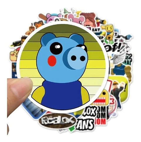 Roblox - Set De 50 Stickers / Calcomanias / Pegatinas
