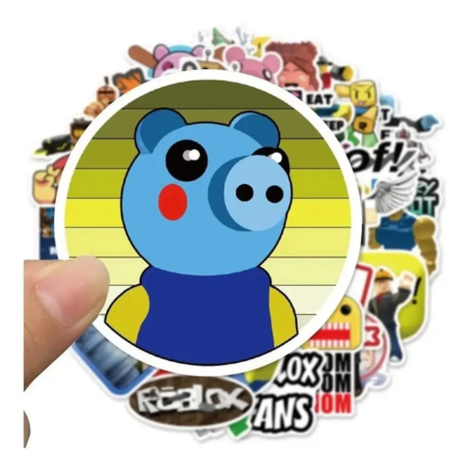 Roblox - Set De 50 Stickers / Calcomanias / Pegatinas 2