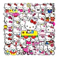 Hello Kitty - Set De 50 Stickers / Calcomanias / Pegatinas - Miniatura 2