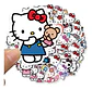 Hello Kitty - Set De 50 Stickers / Calcomanias / Pegatinas - Miniatura 6