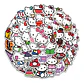 Hello Kitty - Set De 50 Stickers / Calcomanias / Pegatinas - Miniatura 8