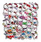 Hello Kitty - Set De 50 Stickers / Calcomanias / Pegatinas - Miniatura 10