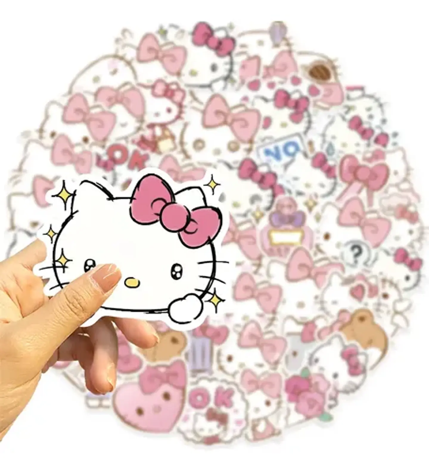 Hello Kitty - Set De 50 Stickers / Calcomanias / Pegatinas 14