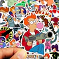 Futurama - Set De 50 Stickers / Calcomanias - Miniatura 5