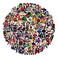 Set 100 Stickers Marvel / Dc Comics - Pegatinas / Calcomania - Miniatura 1