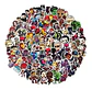 Set 100 Stickers Marvel / Dc Comics - Pegatinas / Calcomania - Miniatura 2