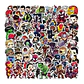Set 100 Stickers Marvel / Dc Comics - Pegatinas / Calcomania - Miniatura 3