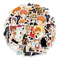 Haikyuu! - Set De 50 Stickers / Calcomanias / Pegatinas - Miniatura 1