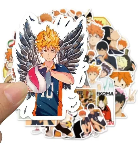 Haikyuu! - Set De 50 Stickers / Calcomanias / Pegatinas