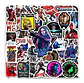 Marvel - Set De 50 Stickers / Calcomanias - Miniatura 2