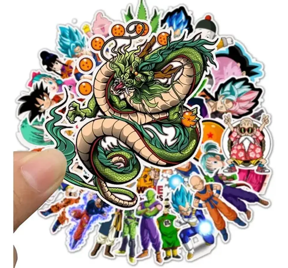 Dragon Ball - Set De 50 Stickers / Calcomanias 2
