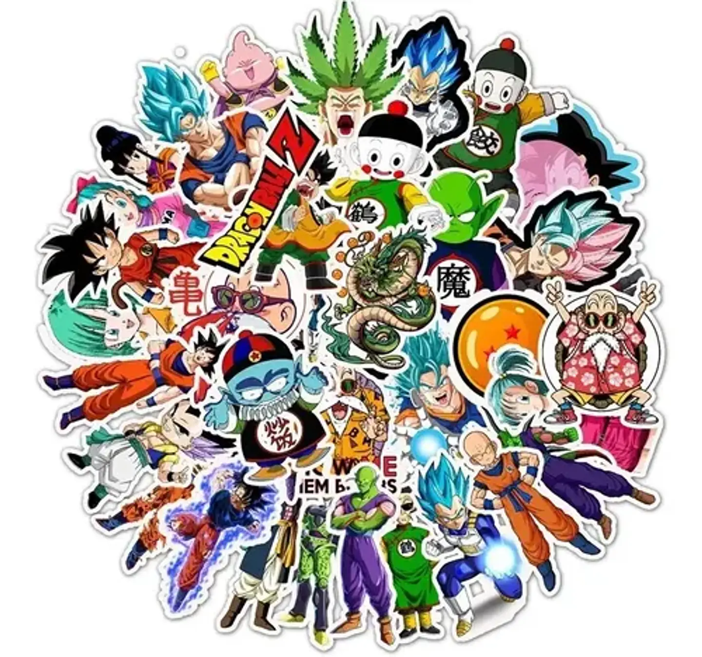 Dragon Ball - Set De 50 Stickers / Calcomanias 3