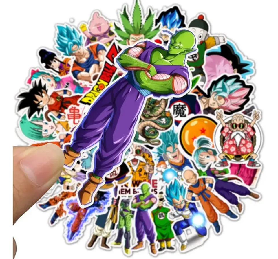Dragon Ball - Set De 50 Stickers / Calcomanias 4