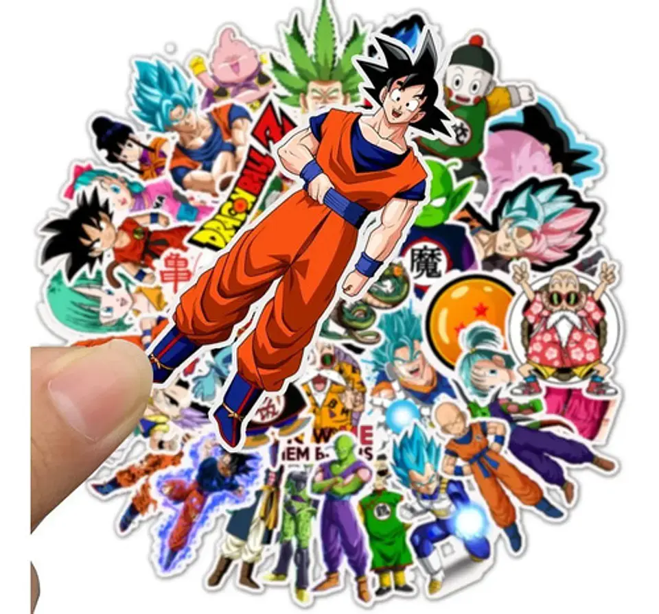 Dragon Ball - Set De 50 Stickers / Calcomanias 5