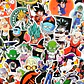 Dragon Ball - Set De 50 Stickers / Calcomanias - Miniatura 11