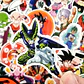 Dragon Ball - Set De 50 Stickers / Calcomanias - Miniatura 12