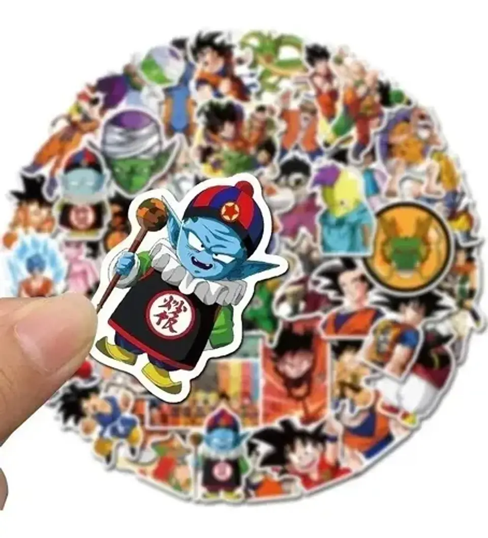 Dragon Ball - Set De 50 Stickers / Calcomanias 17