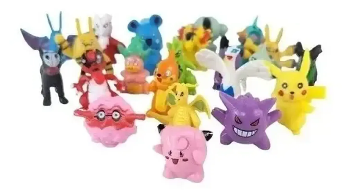 Set De 72 Minifiguras Pokemon / Figuras De Accion Coleccion 5