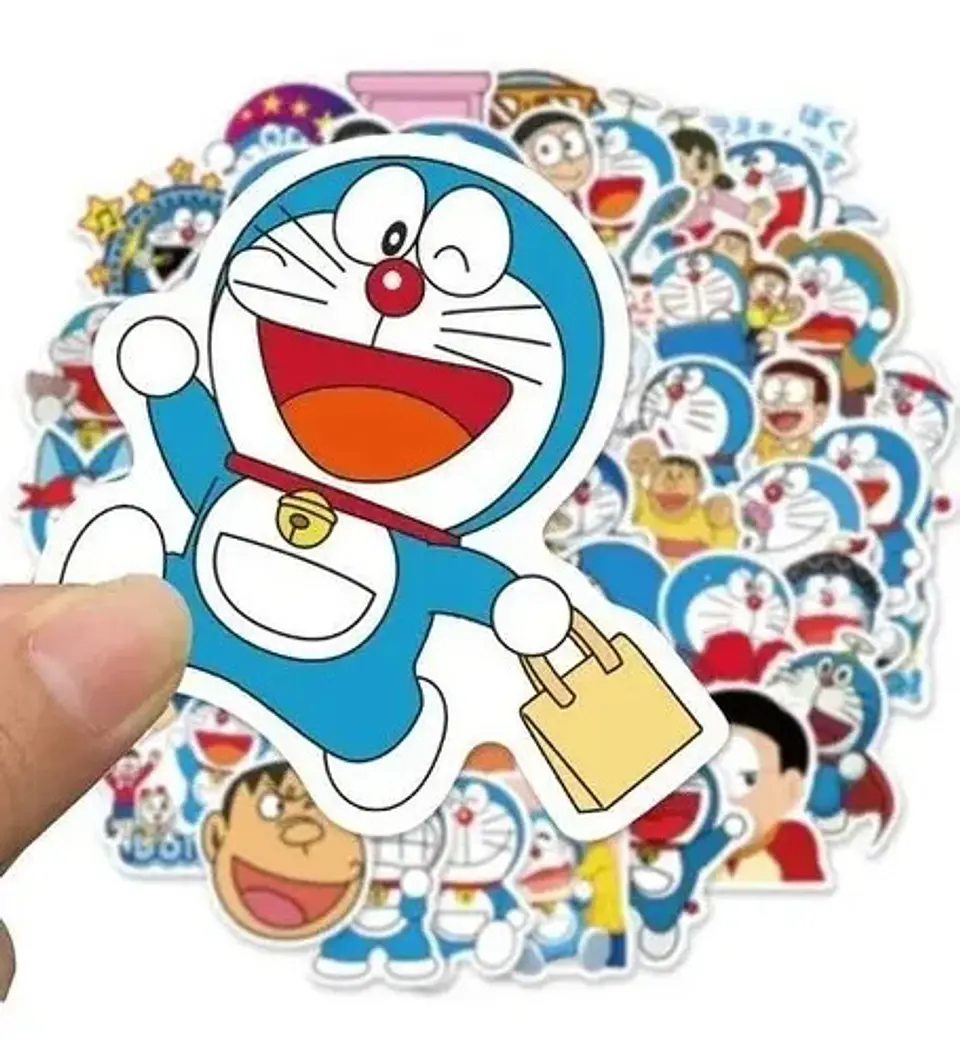 Doraemon - Set De 50 Stickers / Calcomanías / Pegatinas 3