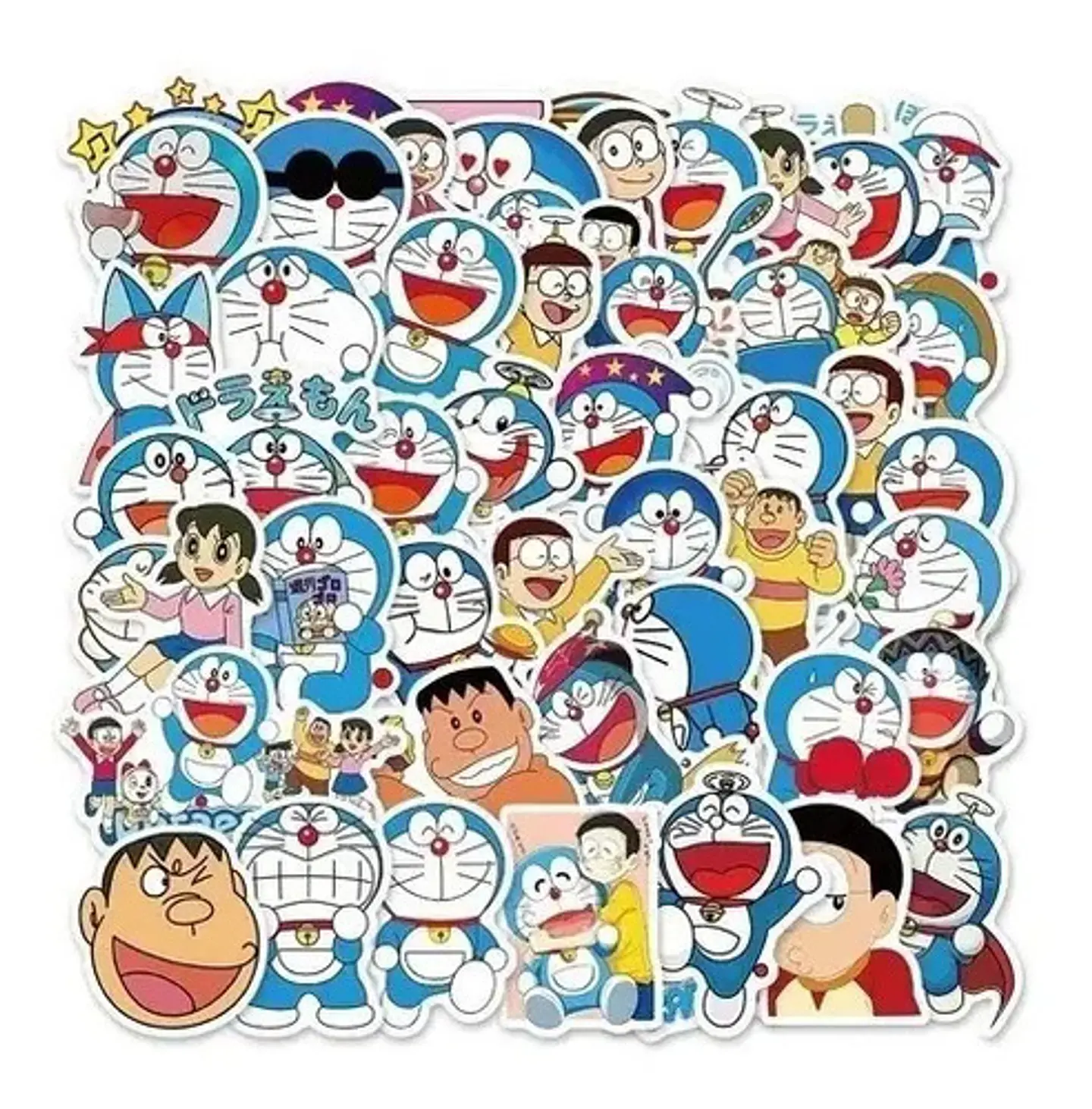 Doraemon - Set De 50 Stickers / Calcomanías / Pegatinas 4