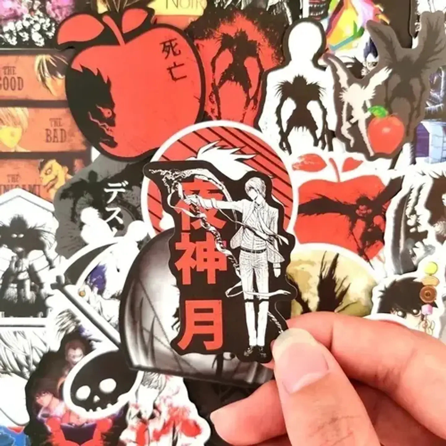 Death Note - Set De 50 Stickers / Calcomanias / Pegatinas 6