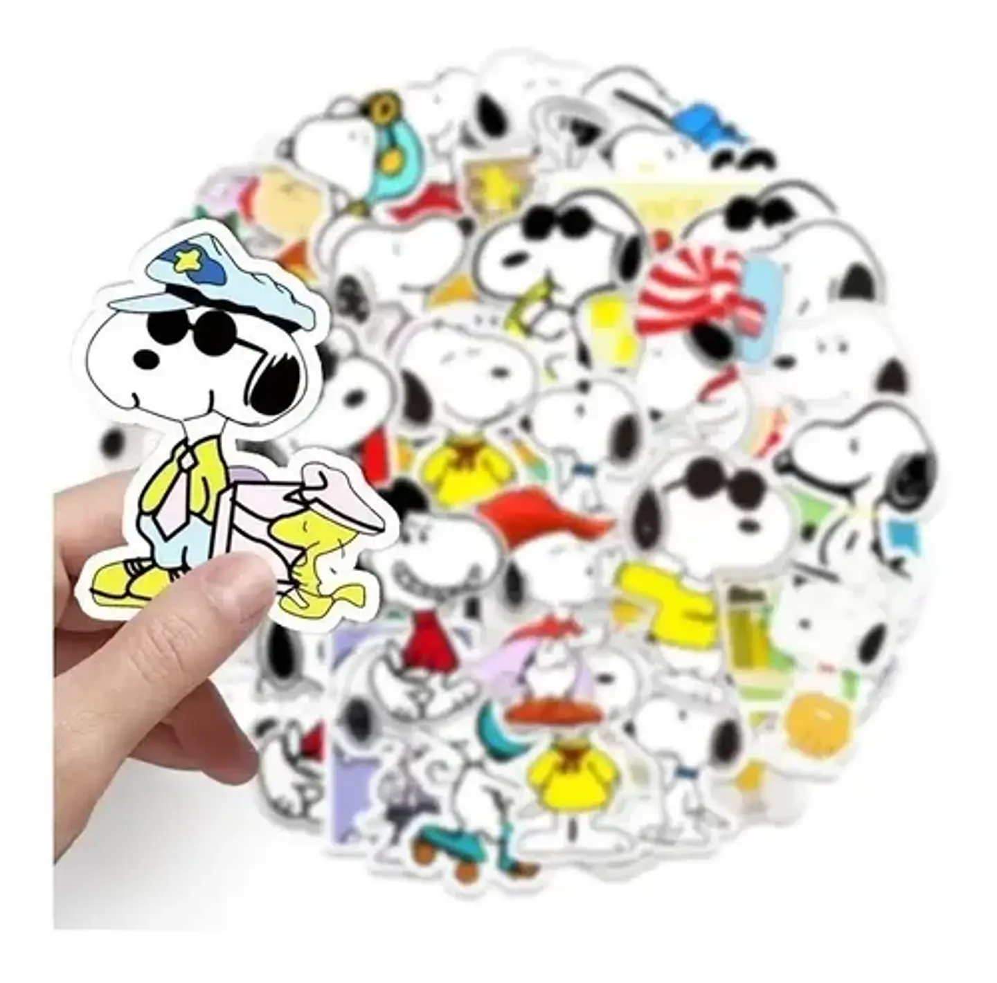Snoopy - Set De 50 Stickers / Calcomanias / Pegatinas 3