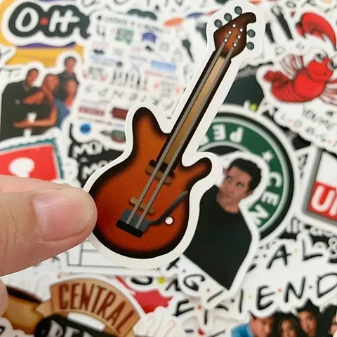 Friends Set De 50 Stickers / Calcomanias / Pegatinas
