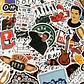 Friends Set De 50 Stickers / Calcomanias / Pegatinas - Miniatura 6