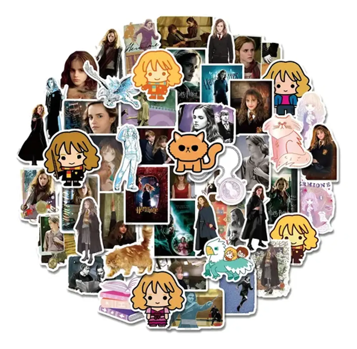 Harry Potter - Set De 50 Stickers / Calcomanias / Pegatinas 7