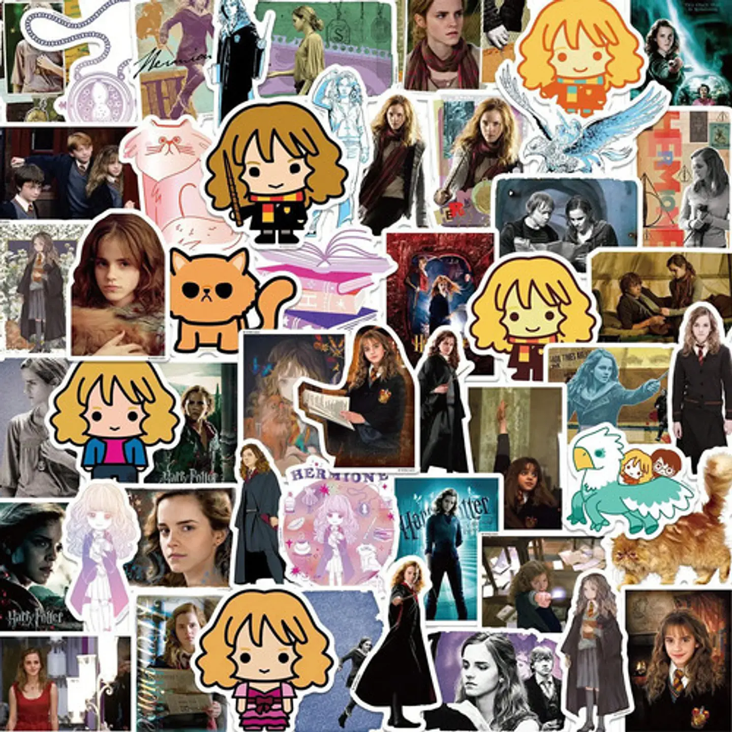 Harry Potter - Set De 50 Stickers / Calcomanias / Pegatinas 8