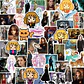 Harry Potter - Set De 50 Stickers / Calcomanias / Pegatinas - Miniatura 8
