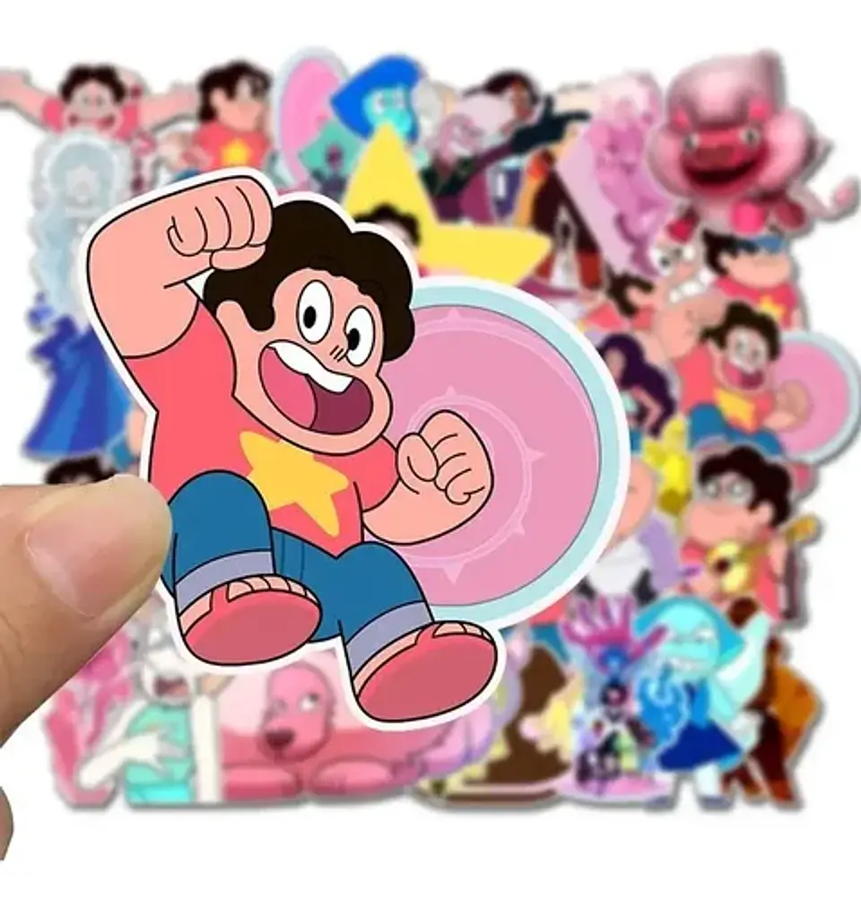 Steven Universe - Set De 50 Stickers / Calcomanía / Pegatina 4