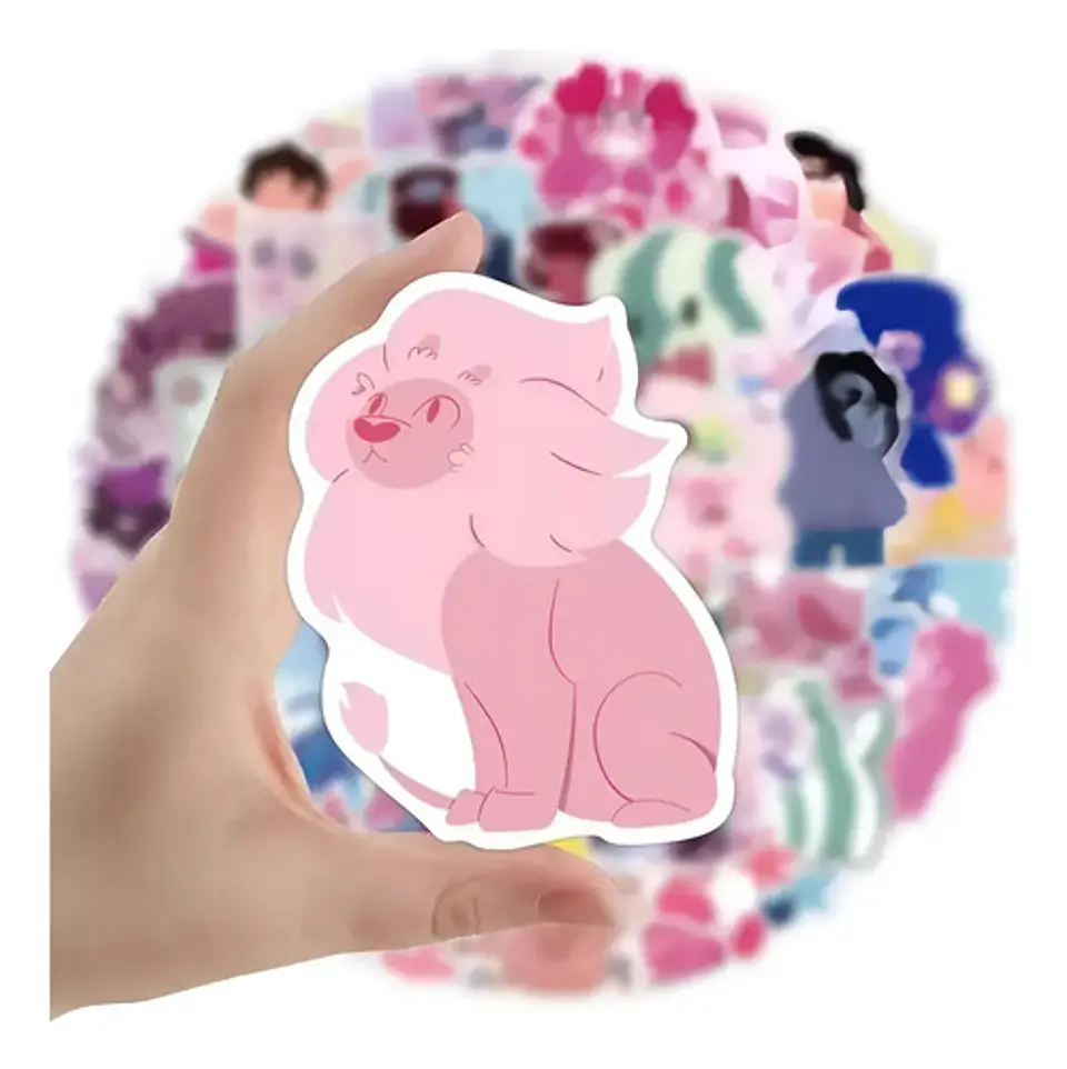 Steven Universe - Set De 50 Stickers / Calcomanía / Pegatina 7