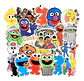 Plaza Sesamo Set De 50 Stickers / Calcomanias / Pegatinas - Miniatura 6