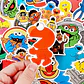 Plaza Sesamo Set De 50 Stickers / Calcomanias / Pegatinas - Miniatura 7