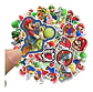 Super Mario Bros - Set De 50 Stickers / Calcomanias - Miniatura 5