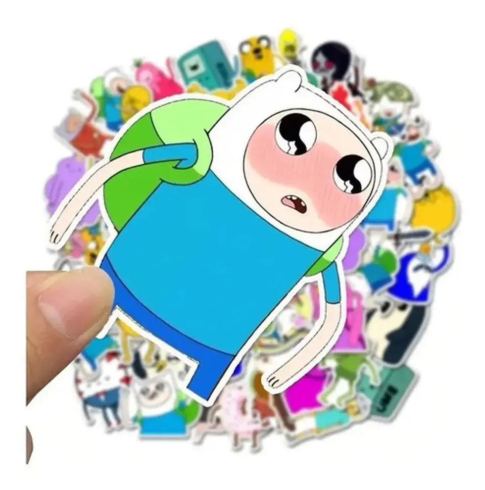 Adventure Time - Set De 50 Stickers / Calcomanias / Pegatina 8