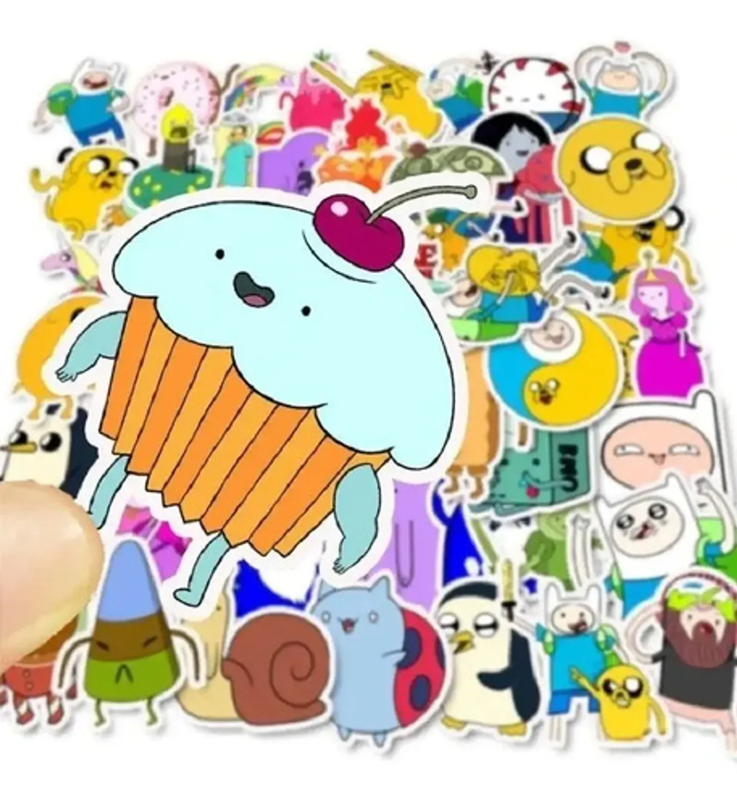 Adventure Time - Set De 50 Stickers / Calcomanias / Pegatina 9
