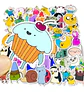 Adventure Time - Set De 50 Stickers / Calcomanias / Pegatina - Miniatura 9