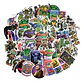 Tortugas Ninjas - Set De 50 Stickers / Calcomanias  - Miniatura 1