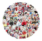 Inuyasha Set De 50 Stickers / Calcomanias / Pegatinas - Miniatura 2