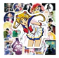 Sailor Moon - Set De 50 Stickers / Calcomanias - Miniatura 4