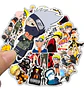 Naruto - Set De 50 Stickers / Calcomanias / Pegatina - Miniatura 3