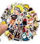 Naruto - Set De 50 Stickers / Calcomanias / Pegatina - Miniatura 4