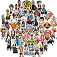One Piece - Set De 50 Stickers / Calcomanias - Miniatura 1
