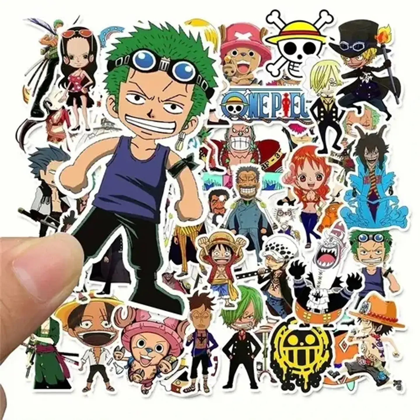 One Piece - Set De 50 Stickers / Calcomanias 4
